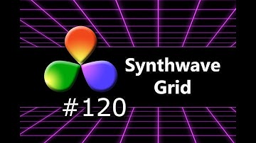 DaVinci Resolve Tutorial: How To Create an Animated Synthwave Grid