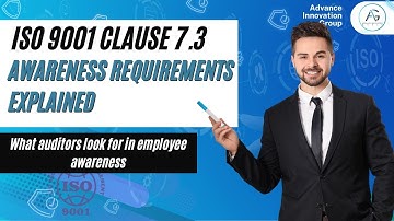 Watch: ISO 9001 Clause 7.3 Explained | What Auditors Look for in Employee Awareness