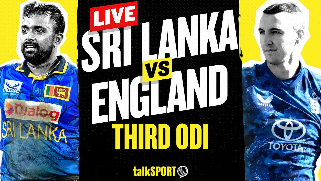 LIVE from R Premadasa Stadium, Colombo | Sri Lanka v England | Third One Day International