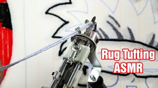 Rug Tufting | Here's how I made the 4 most detailed custom Rugs | ASMR #diy #rugtufting #art