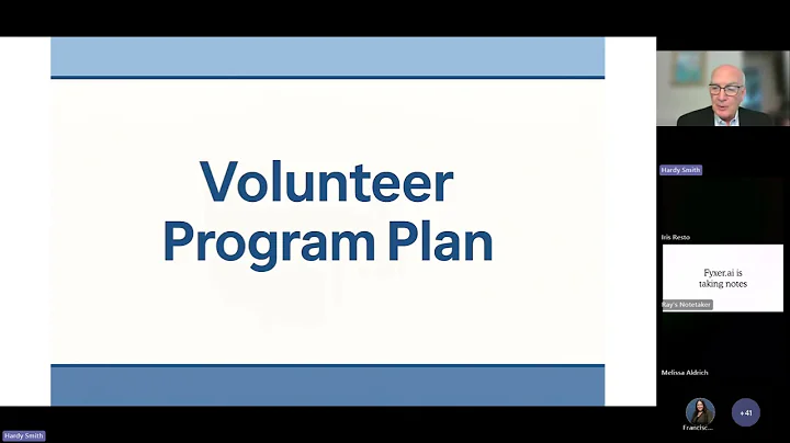 Institute Webinars: Success Tips for Leading Volunteers