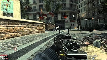 MW3 Random Throwing Knife Bankshot Kill