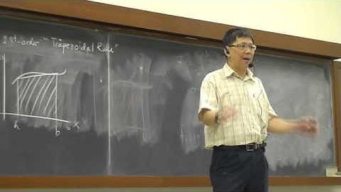 CH7 Integration   (1.Newton Cotes Formulas)