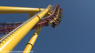 The Flash: Vertical Velocity Front Row (Offride HD) Six Flags Discovery Kingdom