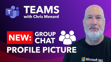 MS Teams NEW feature: Change Group chat Profile Pic