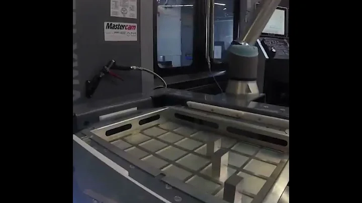 100% CNC machine automation by robotic machine tending with UR cobot mounted on ProFeeder cell