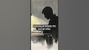 Kebiasaan Buruk Itu Kayak Luka yang Lo Bikin Sendiri