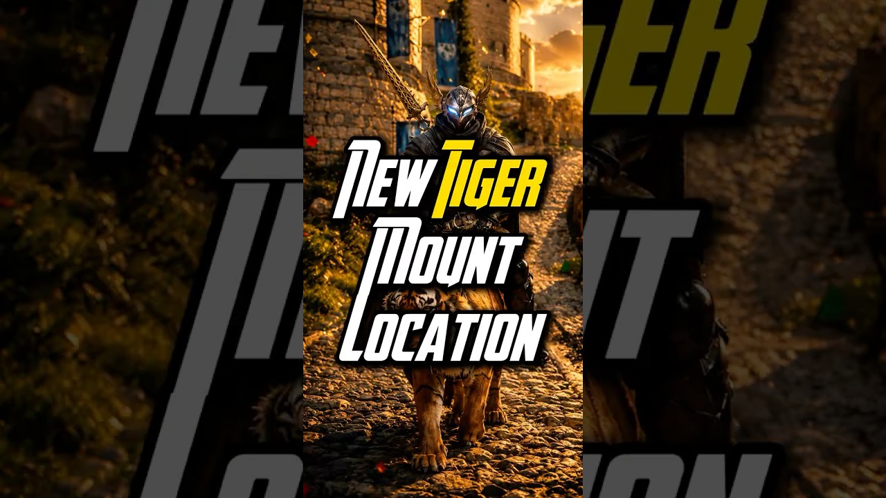 How To Get NEW TIGER MOUNT in CRIMSON DESERT