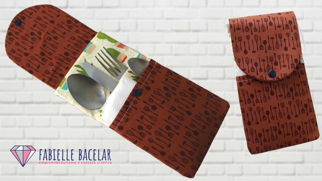 Porta Talher ou Porta Escova - Série Mimos de Luxo com Fabielle Bacelar - Peça 0064