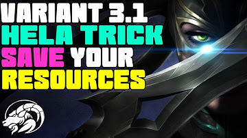 Hela Signature Saves Units Variant Chapter 3.1 Marvel Contest of Champions