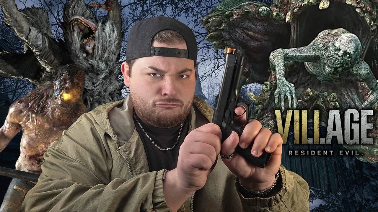 I'm Fighting A Giant Fish , Wolf And Hidden Boss AGIAN?!? (Resident Evil Village Part 7)