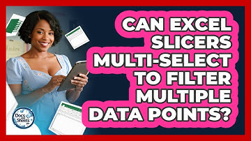 Can Excel Slicers Multi-select To Filter Multiple Data Points? - Docs and Sheets Pro