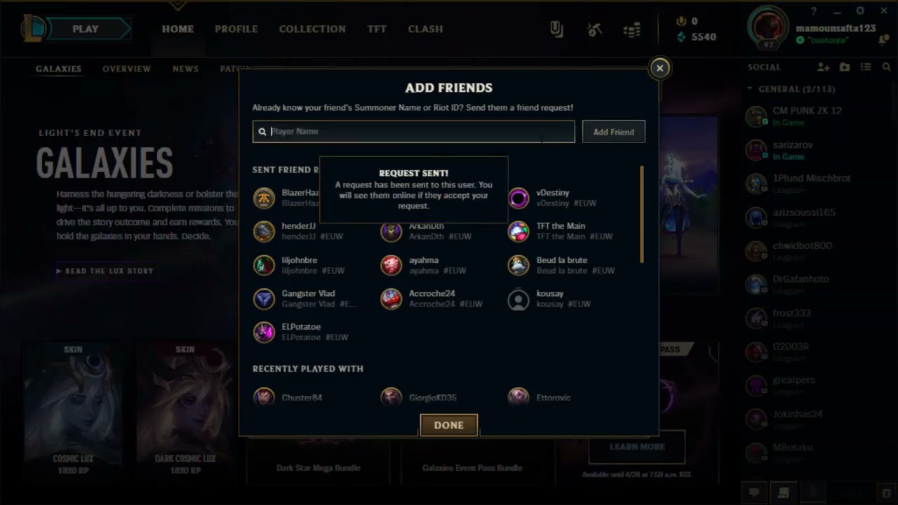 League Of Legends How To Invite Friend