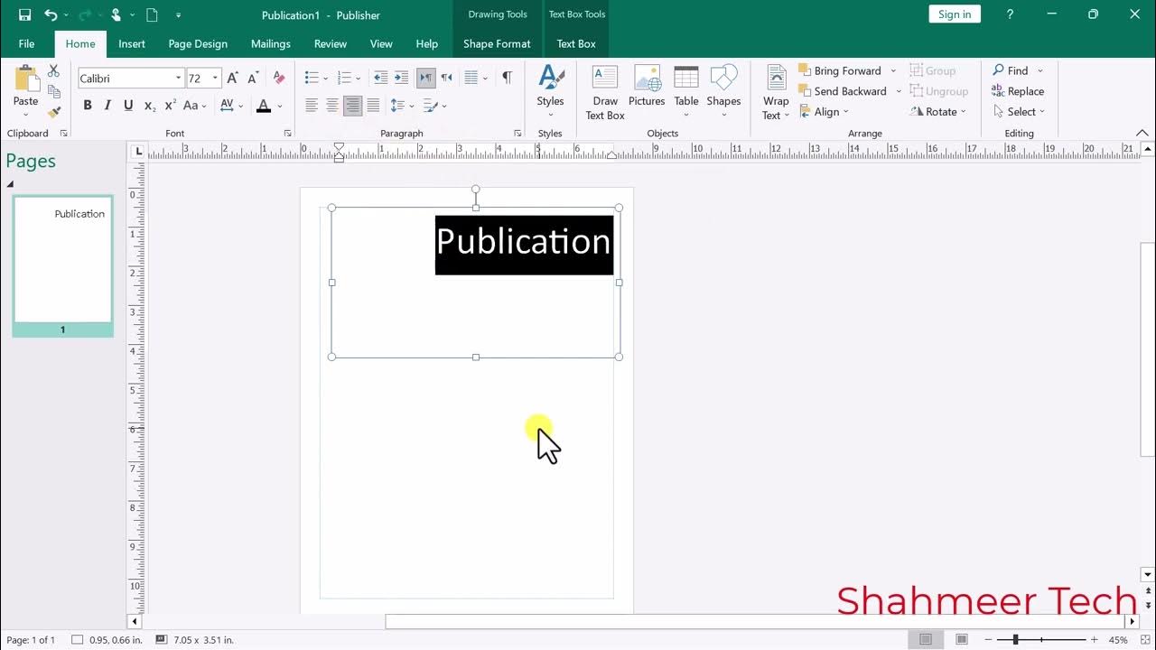 How To Align Text In MS Publisher YouTube how-to-align-text-in-ms-publisher-youtube