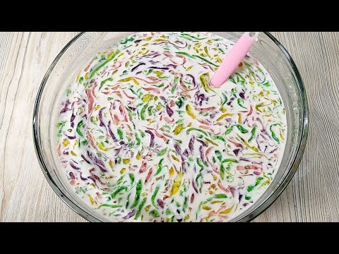 Resep Es Jelly Serut Pelangi
