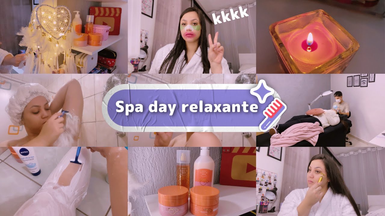 SPA DAY relaxante para o dia dos namorados 💅🏻🍑😏✨ |  Thamires Lima