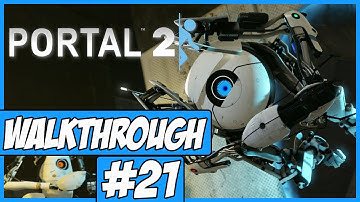 Portal 2 Co-Op Walkthrough Ep.21 w/Angel & Will - Finding The Vault!