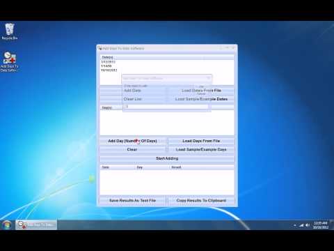 How To Use Add Days To Date Software
