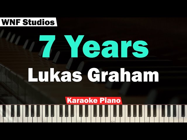 Lukas Graham - 7 Years Karaoke Piano class=