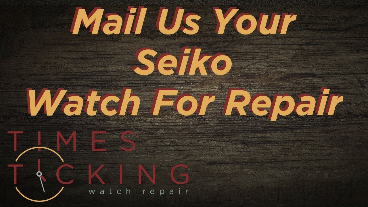 Seiko Kinetic Watch Repair