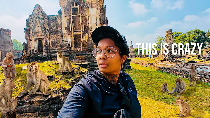 Thailand🇹🇭| Inside Lopburi City, The Place Where Tons Of Monkeys Roam The Streets