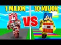 TNT DA 1.000.000€ VS TNT DA 10.000.000€! - MINECRAFT