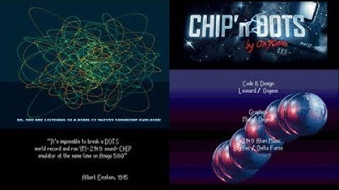 ☆Amiga-Demo/2025☆: CHIP & DOTS (32k Intro) | by Oxygene
