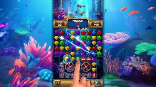 Jewel of Deep Sea - Pop & Blast Match 3 Puzzle Game (V15_Coral_15sbg) #games #gameplay #puzzle #game screenshot 5