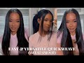 HOW TO: QUICKWEAVE REMOVAL + EASY & VERSATILE QUICKWEAVE W/ POP OF COLOR (UNDETECTABLE)