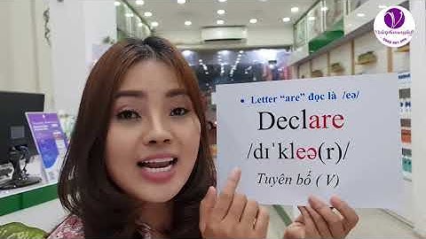 KÝ TỰ PHIÊN ÂM QUỐC TẾ BÀI 14: PHÁT ÂM ĐÁNH VẦN TIẾNG ANH QUA 44 KÝ TỰ PHIÊN ÂM QUỐC TẾ. ÂM /eə/