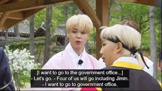 Jungkooks Reaction When Tae Didnt Pick Him Bts Run Ep 146