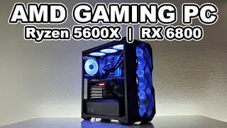 AMD Gaming PC Build | Ryzen 5 5600X | RX 6800 | T-Force Xtreem ARGB | MasterBox TD500 | ML360R