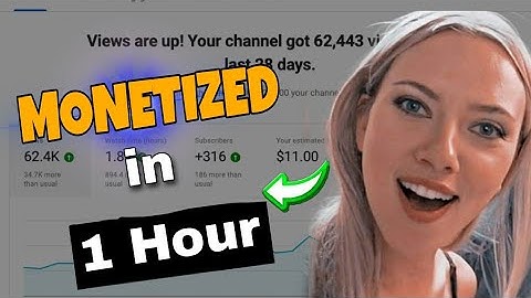 How to SPEED up  Channel MONETIZATION  process (Get Monetized Quick )