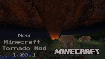 Minecraft Tornado Mod 1.20.1 Showcase!