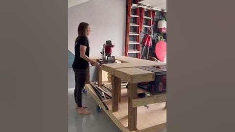 Mitre Saw and Table Saw  Work Bench