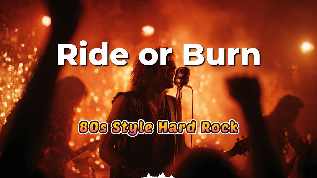 Ride or Burn 🔥 | 80s Hard Rock Anthem Reborn