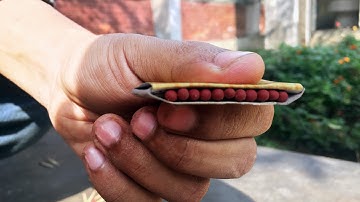 Cool Way To Light a Match || AWESOME MATCH TRICK!!!!