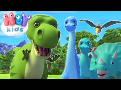 Dinozorlar şarkısı 🦕 Dinozor çizgi filmi 🦖 Çoçuk şarkıları - HeyKids