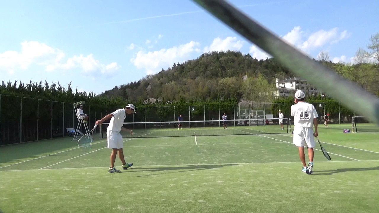 平成２９年度　岐阜県ソフトテニス春季優勝大会　男子　準決勝１