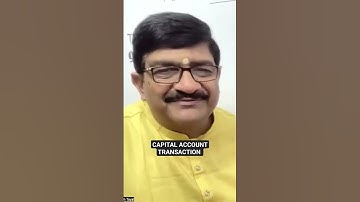 Concept of Capital Account Transaction #cblr #fema #law #capitalaccount #capitalaccounttransaction