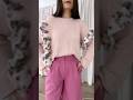 Свитер из бейби альпаки, с акцентными воланами #стильныеобразы #outfitideas #туториалодежда