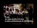 La nuit  de rameau les choristes with correct lyrics