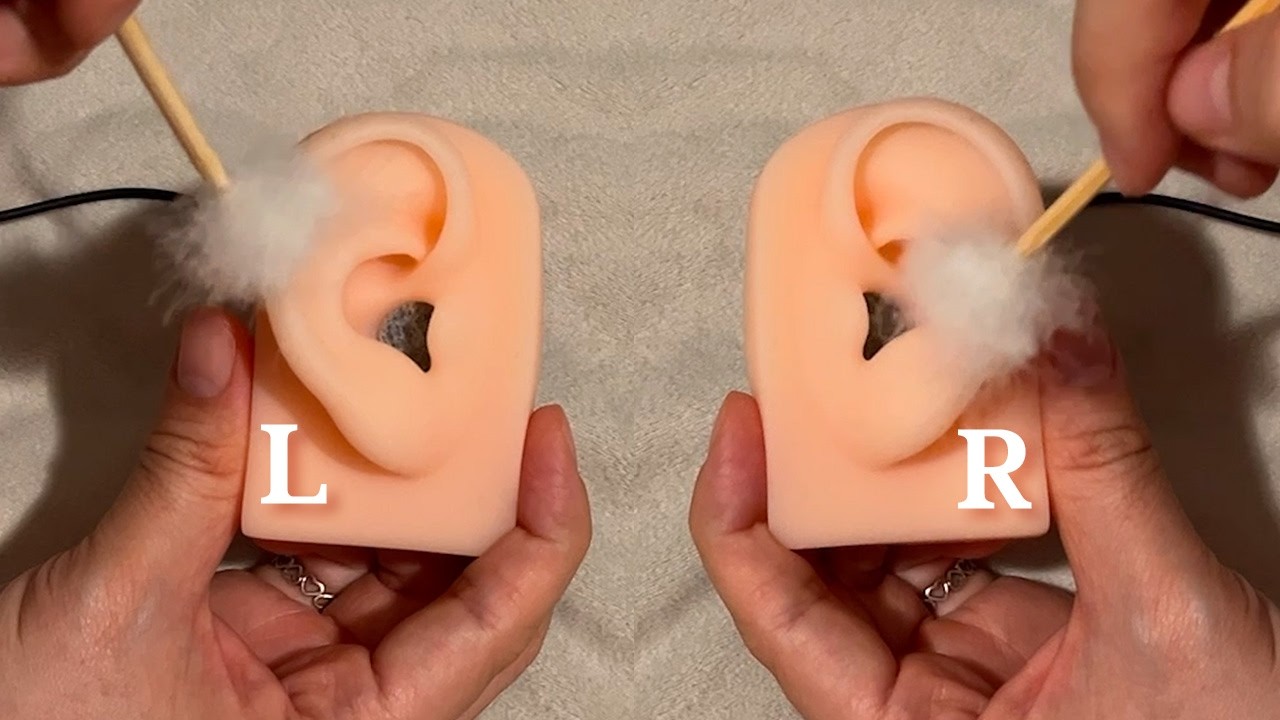 강하게 귀만 파드려요! ASMR 좌우 구분 귀청소 고인물 귀파기 노토킹 ear cleaning