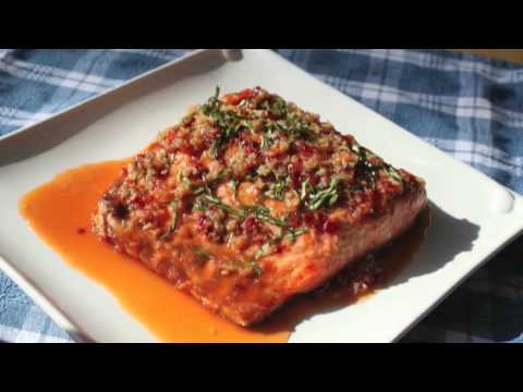 Food Wishes Recipes Garlic Ginger Salmon Recipe Grilled Salmon With Garlic Ginger And Basil Sauce