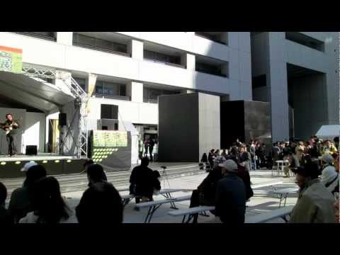 2011年 茶のくに八女・奥八女の物産と観光展  イベント "バンド演奏"