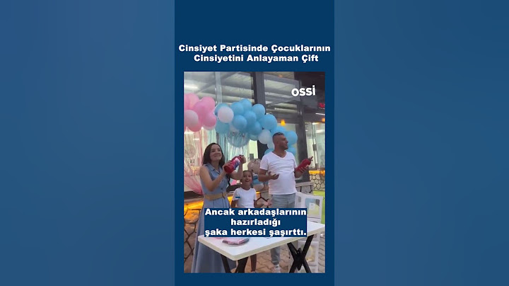 Cinsiyet Partisinde Çocuklarının Cinsiyetini Anlayaman Çift 😮
