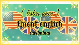 ; speak english fluently subliminal ✧  ,  . •̩̩͙