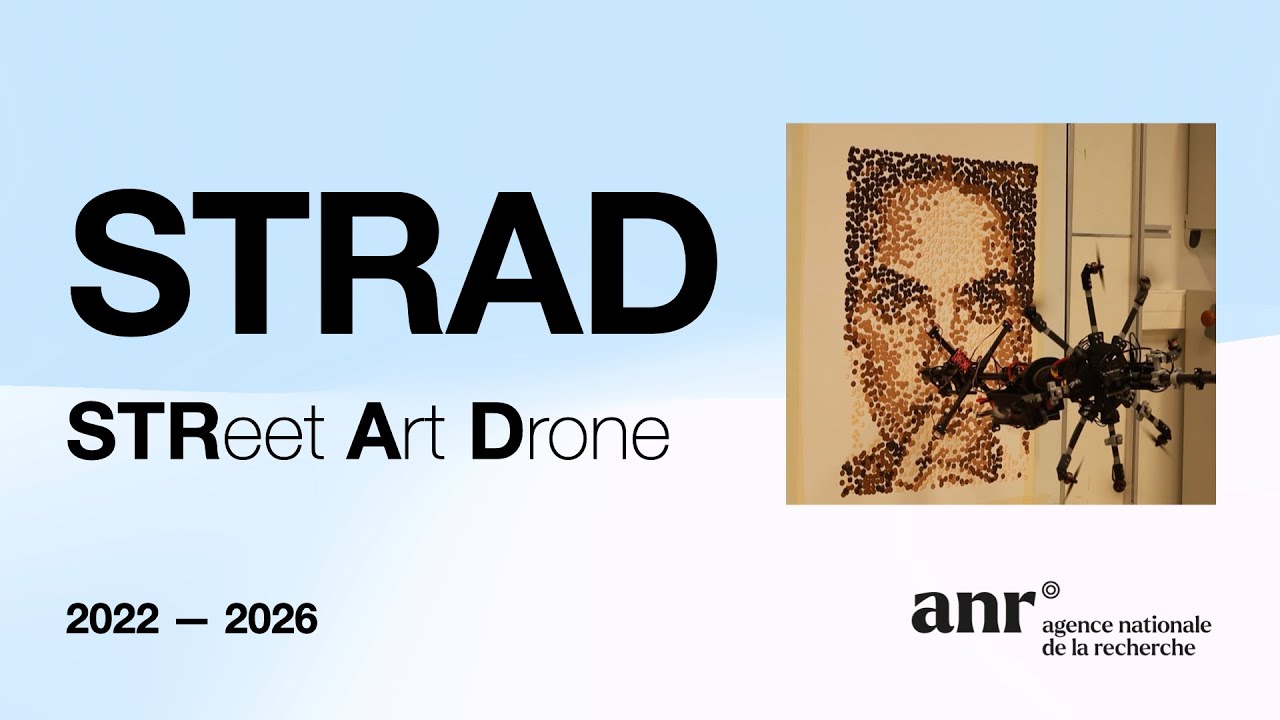 STRAD: Уличное искусство с дронами