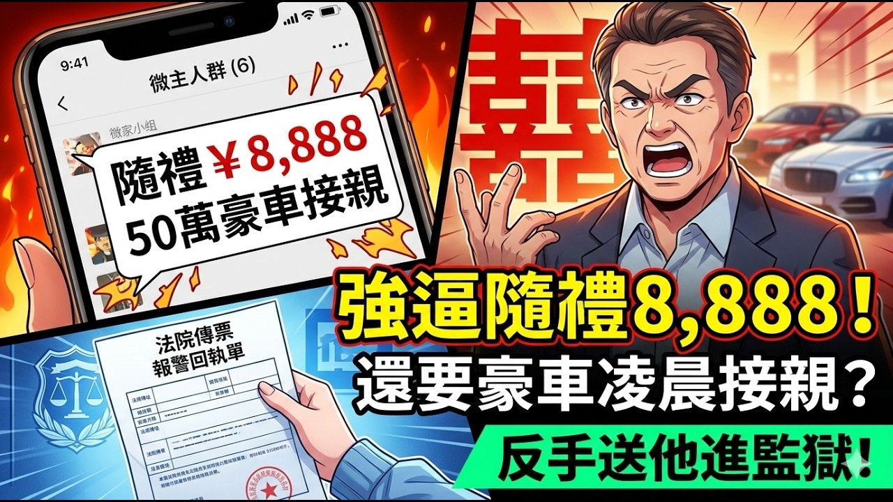 [MULTISUB] 鄰居兒子結婚，竟逼全樓隨禮8888元？還要50萬豪車凌晨2點集合接親！我不配合竟被瘋狂造謠？看我如何反手送他進局子！ | Crazy Neighbors |  都市爽文