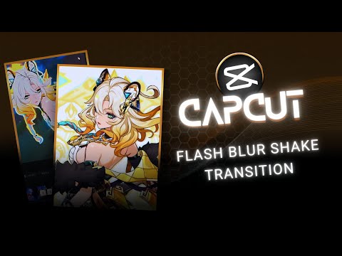 Capcut flash blur shake Transition Tutorial | Ae like Transition